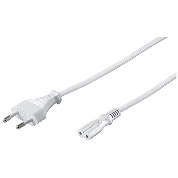 MicroConnect Power Cord Notebook 10m hvid PE0307100W - 10 m - hvid