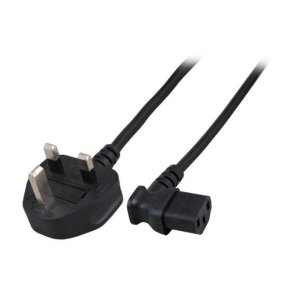 MicroConnect Power 2M UK BS-1363/Angled C13 H05VV-F3x0.75mm2 CU