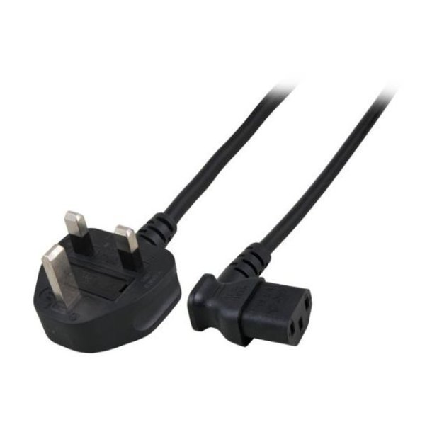 MicroConnect Power 2M UK BS-1363/Angled C13 H05VV-F3x0.75mm2 CU