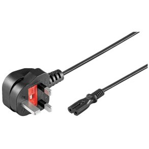 MicroConnect Power Cord UK Notebook C7 1.8m Type G - BS 1363 - IEC 320 C7