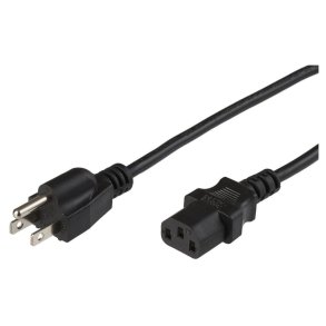 MicroConnect Power cord NEMA 5-15P to C13 - 4m - AWG14 - SJT