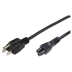 MicroConnect Power Cord US Type B - C5 3m 50% annealed copper and 50% 