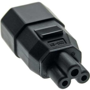 MicroConnect kabel adapter - Power C14 to C5 - IEC 320 C14 - IEC 320 C5