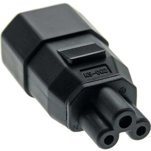 MicroConnect kabel adapter - Power C14 to C5 - IEC 320 C14 - IEC 320 C5