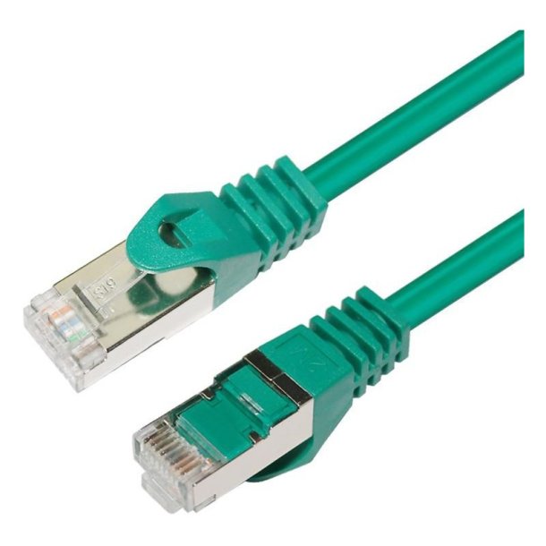 MicroConnect - CAT7 S/FTP Netv�rkskabel 3m - Green AWG 26 CU