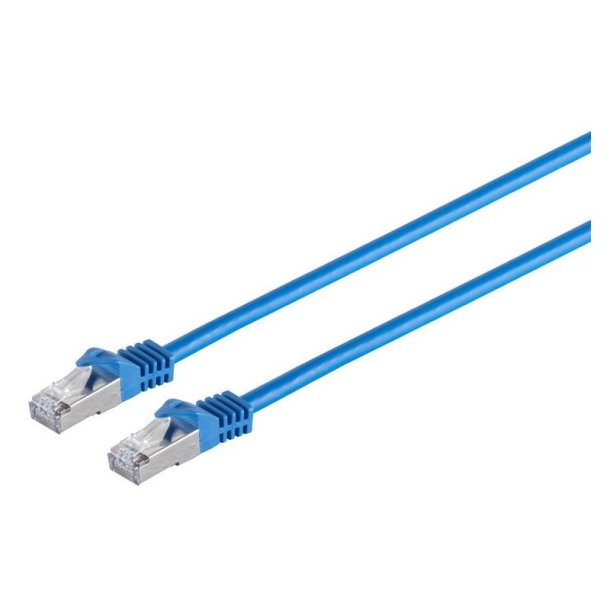 MicroConnect - CAT7 S/FTP Netv�rkskabel 10m - 10m Blue AWG 26 CU