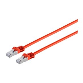 MicroConnect - CAT7 S/FTP Netv�rkskabel 15m - 15m Red AWG 26 CU
