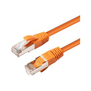 MicroConnect - S/FTP CAT6 0.5m Orange LSZH - PiMF (Pairs in metal foil) - 4x2xAWG 27 CU