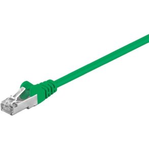 MicroConnect - F/UTP CAT5e 5m Green PVC - Outer Shield : Foil screening - 4x2xAWG 26 CU