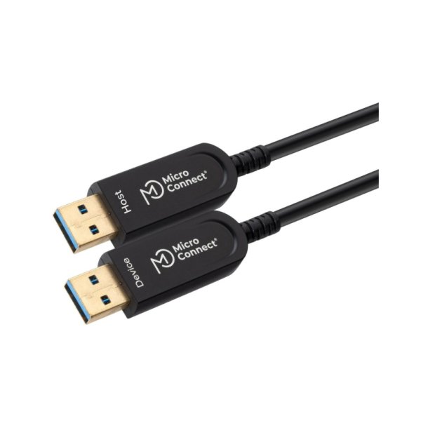 MicroConnect USB kabel - Premium Optic USB 3.2 Gen 1 - A-A 15m 5Gbps Not downward 