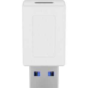 MicroConnect kabel adapter - USB3.0 A - USB-C M-F - hvid - ,