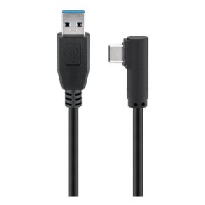 MicroConnect USB kabel - USB-C 3.2 Gen 1 to USB3.2 A - Cable - 0.5m - sort - for 