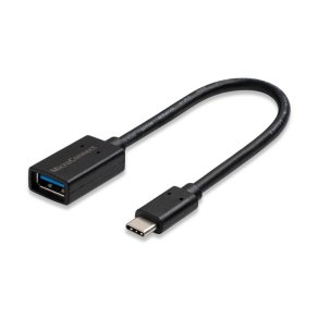 MicroConnect USB kabel - USB-C 3.2 Gen 1 to USB 3.2 - Gen 1 A adapter - 0.2m - sort