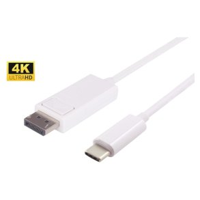 MicroConnect DisplayPort Adapter - USB-C Displayport kabel 2m - USB-C til Displayport kabel 