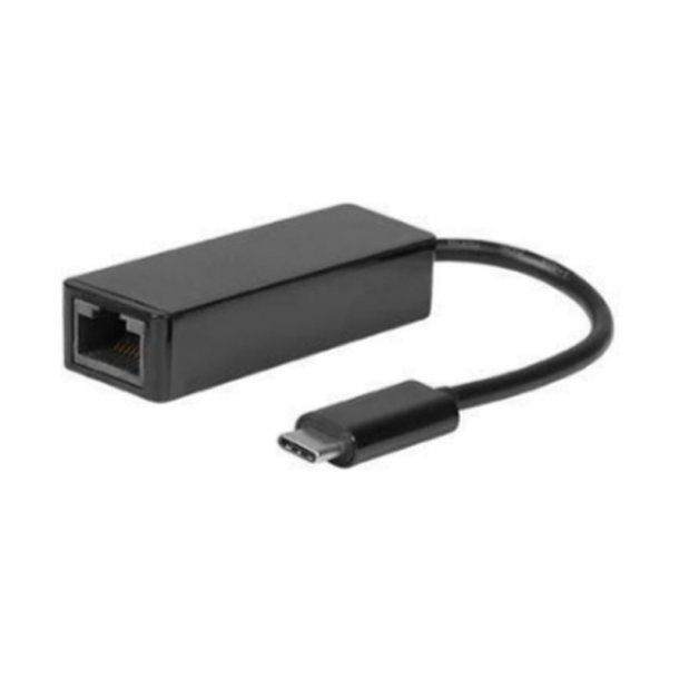 MicroConnect kabel adapter - USB-C to RJ45 - 10/100/1000Mbps - sort, 5Gbps
