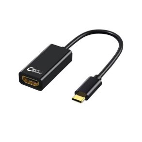 MicroConnect HDMI Adapter USB-C to HDMI Slim, Black 4K60Hz Video resolution Up 