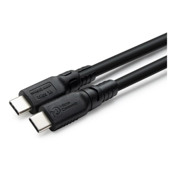 MicroConnect USB kabel - ColorFlex USB-C cable 100W - 20Gbps Halogenfree (LSZH) - 