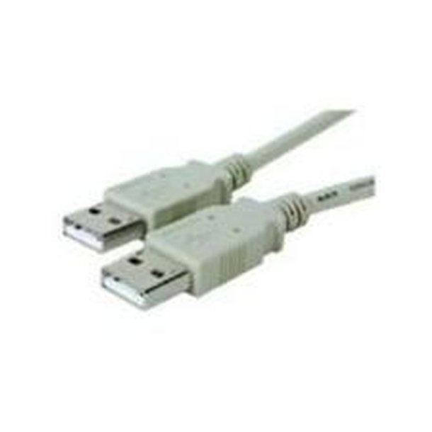 MicroConnect USB kabel - USB2.0 A-A 1m M-M - Grey - Hi-Speed cable