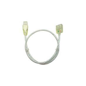 MicroConnect USB kabel - USB2.0 Extension A-A 0,5m M-F - Transperant - Hi-Speed cable