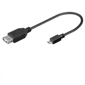 MicroConnect USB kabel - USB A - B Micro F-M 0,20m - USBABMICRO2 - 0.2 m A - 
