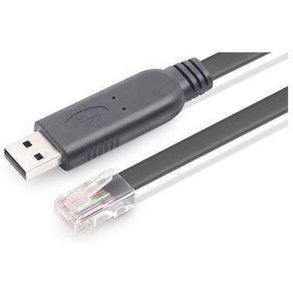 MicroConnect kabel adapter - USB A - RJ45 Console M-M - Full support for Windows, MAC 