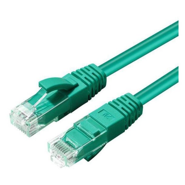 MicroConnect - U/UTP CAT5e 1.5M Green PVC Unshielded netw�rkskabel - PVC 4x2xAWG 26 CU