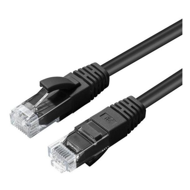 MicroConnect - U/UTP CAT5e 10M Black PVC Unshielded netw�rkskabel - PVC 4x2xAWG 26 CU