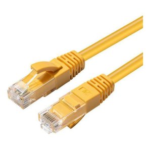 MicroConnect - U/UTP CAT5e 10M Yellow PVC Unshielded netw�rkskabel - PVC 4x2xAWG 26 CU