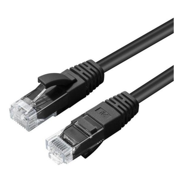 MicroConnect - U/UTP CAT5e 25M Black PVC Unshielded netw�rkskabel - PVC 4x2xAWG 26 CU