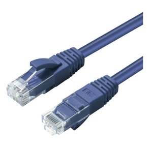 MicroConnect - U/UTP CAT6 0.5M Blue LSZH Unshielded netw�rkskabel - 4x2xAWG 24 CU