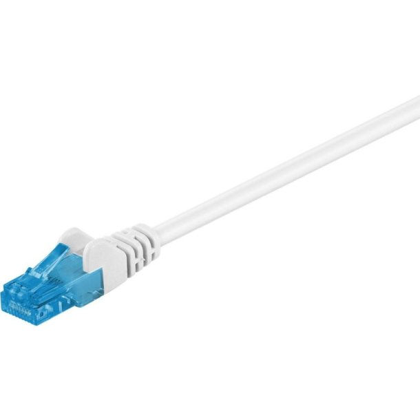 MicroConnect - U/UTP CAT6A 1m White LSZH Unshielded netw�rkskabel - 4x2xAWG 24 CU