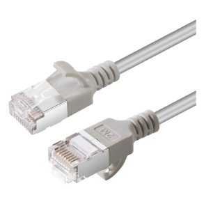 MicroConnect - CAT6A U-FTP Slim LSZH 0.25m - netw�rkskabel Grey 