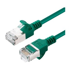 MicroConnect - CAT6A U-FTP Slim LSZH 3m - netw�rkskabel Green 