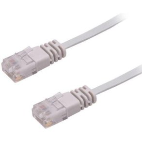 MicroConnect - U/UTP CAT6 0.50M Grey Flat Unshielded netw�rkskabel - PVC 4x2xAWG 32/7 CU