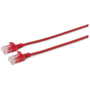 MicroConnect - U/UTP CAT6 2M Red Slim Unshielded netw�rkskabel - PVC 4x2xAWG 30/7 CU OD 3.6mm V-UTP60015G-SLIM