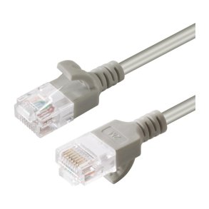 MicroConnect - U/UTP CAT6 7.5M Grey Slim Unshielded netw�rkskabel - PVC 4x2xAWG 30/7 CU OD 3.6mm