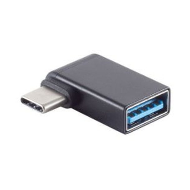 MicroConnect USB kabel - USB-C 3.2 Gen 1 to USB A 3.2 - gen 1 angle adapter 