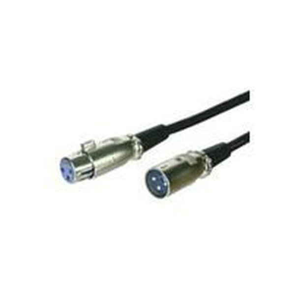 MicroConnect XLR connection kabel 12 meter - XLR 3-pin han-hun - Outer Dimension : 6.0mm, PVC