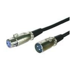 MicroConnect XLR connection kabel 2 meter - XLR 3-pin han-hun - Outer Dimension : 6.0mm, PVC