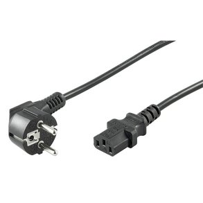 MicroConnect - Power Cord CEE 7/7 - C13 7m - Black - Male - Female - 7 m - Power plug type E+F - C13 coupler