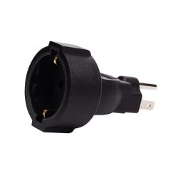 MicroConnect - PETRAVEL3 - Type B - Type F - 230 V - Black - 1 - Female/Female