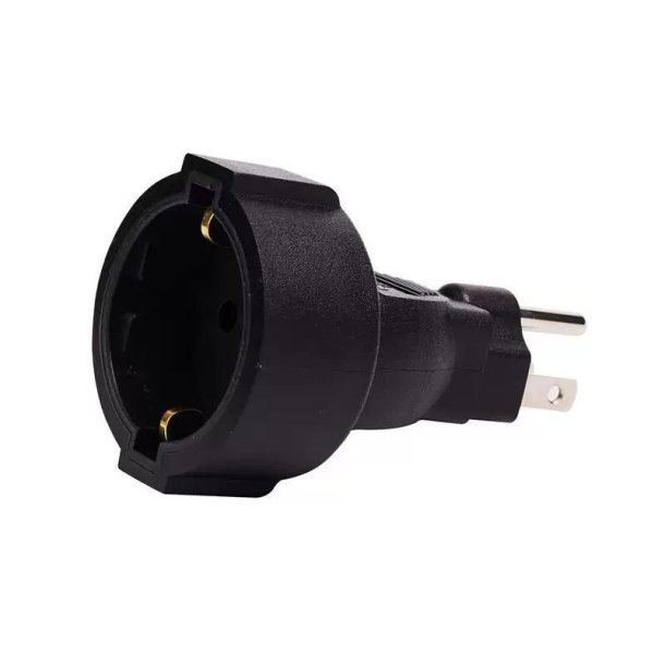 MicroConnect - PETRAVEL3 - Type B - Type F - 230 V - Black - 1 - Female/Female