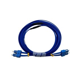 MicroConnect - Fiber Patch Cable - SC-SC 15m OS2 Armored - 15 m - OS2 - SC - Male - Blue - 9 &micro;m