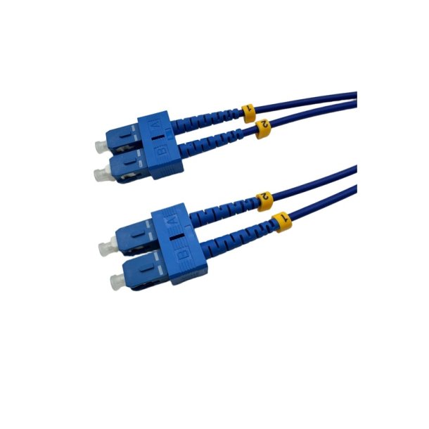 MicroConnect - Fiber Patch Cable - SC-SC 15m OS2 Armored - 15 m - OS2 - SC - Male - Blue - 9 &micro;m