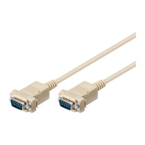 MicroConnect - SCSEHH3 - White - 3 m - DB-9 - Male - 1 pc(s) - 276 mm