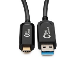MicroConnect - USB3.1CA20OP - USB 3.2 Gen 2 (3.1 Gen 2) - USB C - USB A - Male - Straight - Gold