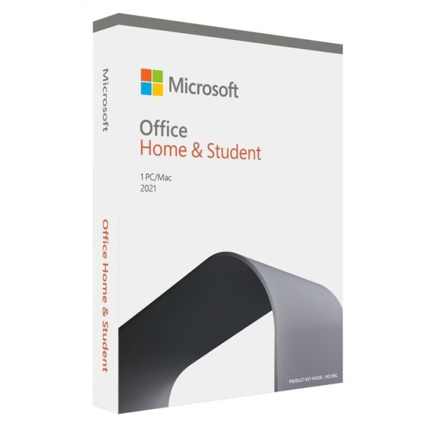 Microsoft Office Home and Student 2021 - 1 PC/Mac - mediefri, P8 - Win, Mac - Dansk - Eurozone