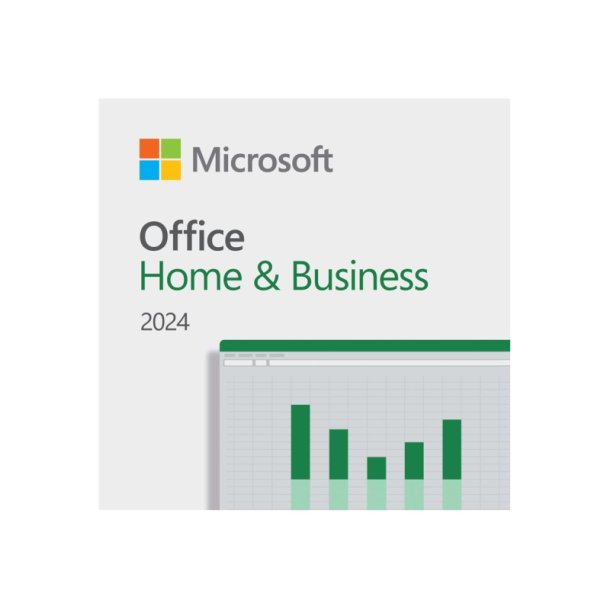 Microsoft Office Home and Business 2024 - mediefri - 1 PC/Mac - Engelsk