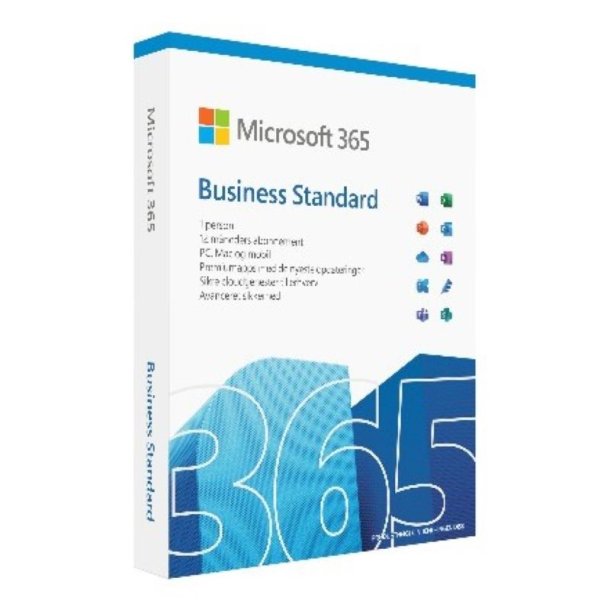 Microsoft 365 Business Standard - 1 bruger (5 enheder) 1 r - mediefri - Engelsk