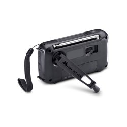 Midland ndradio ER100 - Lygte, Hndsving og solpanel